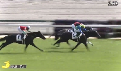 生産馬 トーセンスカイ号優勝