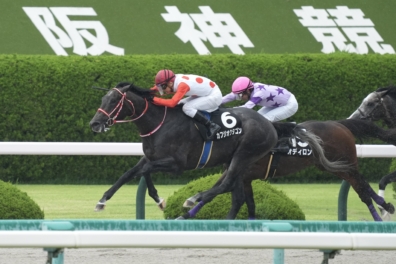 生産馬 カフジオクタゴン号 優勝