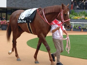 苦難の時期を乗り越えて完全復活 コンティノアールが1年半ぶりV