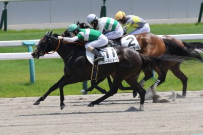 初の短距離で末脚一閃 ブリーズオンチークが復活の2勝目
