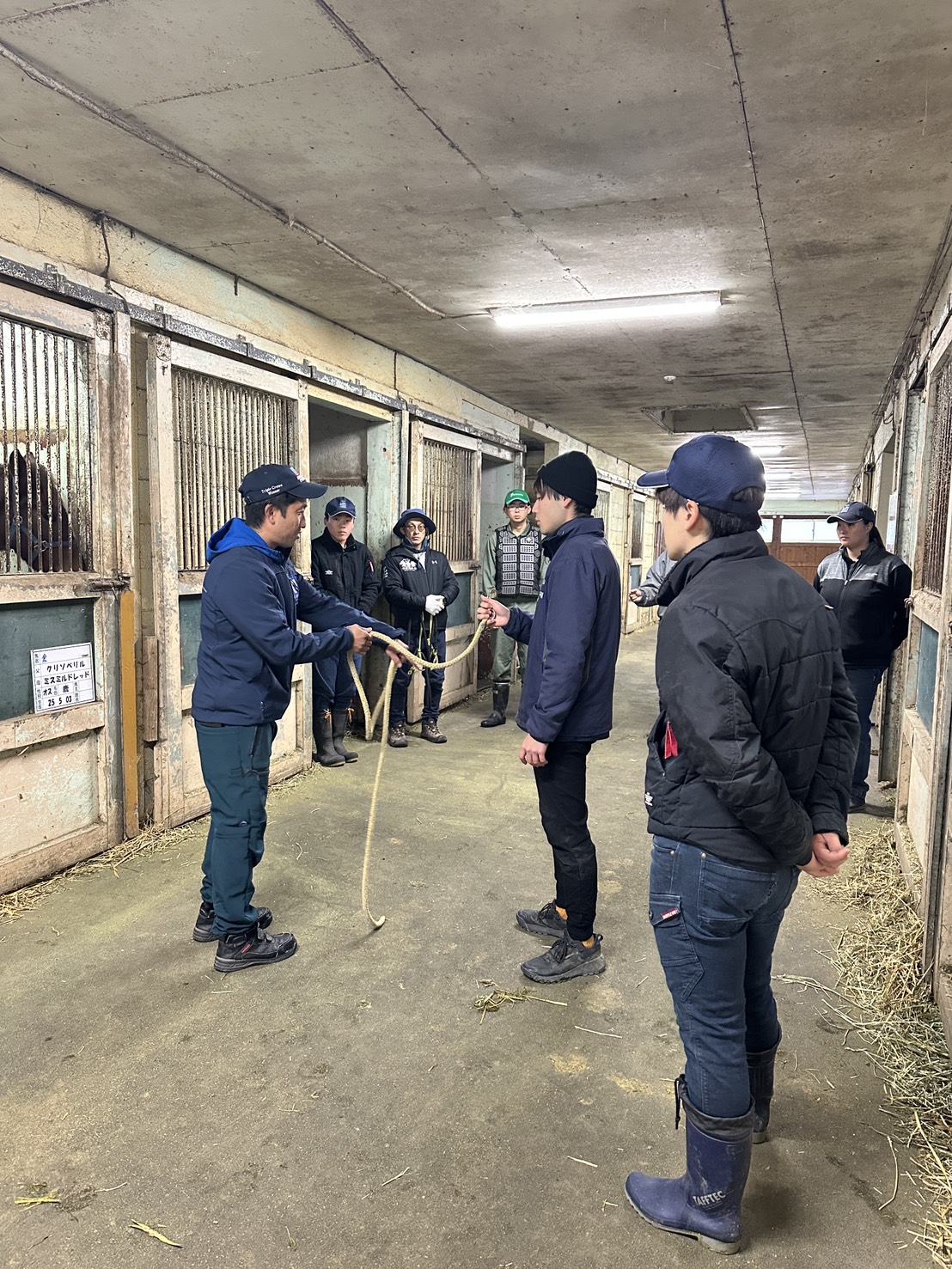 内村翔さんの講習会風景