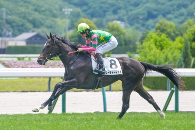 圧巻7馬身差＆タイレコード ジーティーマイカが夢膨らむデビュー勝ち